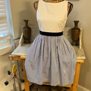 Kate Spade Broome Street White Dress Sexy Cute Sz 6!! Has Pockets!